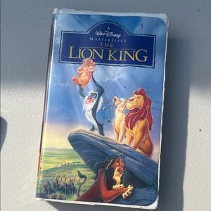 The Lion King VHS Tape